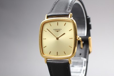 [Near MINT] LONGINES Grand Classic 140 7413 Gold Dial 32mm Quartz Herrenuhr