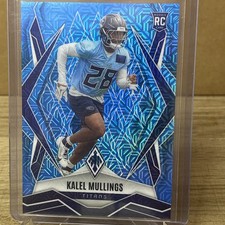 2025 Panini Phoenix Light Blue Mojo Kalel Mullings #205 (RC) /85