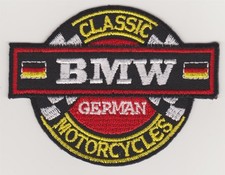 BMW Classic German Motorcycles Embroidered Iron On Patch New 607