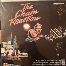 The Chain Reaction - Laserdisc buy 6 for Free Shipping