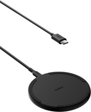 Belkin BBB006 Magnetic Wireless Charging Pad Black USB-C Qi2 15W with 5ft Cable