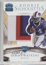 2014 Crown Royale Rookie Silhouettes RPS Blue Holofoil 38/49 Sammy Watkins 3z8