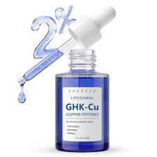 Copper Peptides Serum for Face with Liposomal 2 GHKCu, PDRN, MultiPeptide  ...