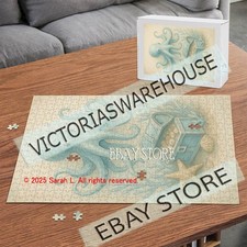 500 piece jigsaw puzzle Octopus nautical fantasy