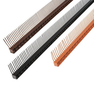 (1,33 EUR/m) Traufenlüftungselement 85 mm x 1m Traufkamm Traufenlüftungskamm