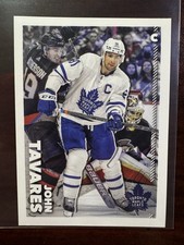 2022-23 Topps NHL Album Sticker #466 John Tavares - Toronto Maple Leafs