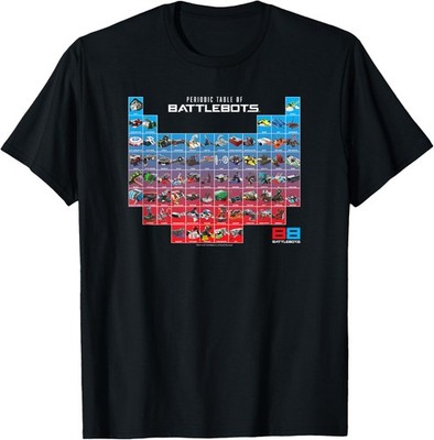BattleBots Periodic Table BattleBots T-Shirt