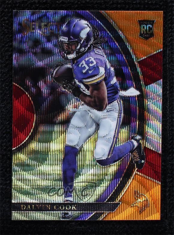 2017 Panini Select Concourse Tri-Color Prizm 109/199 Dalvin Cook #51 2l4