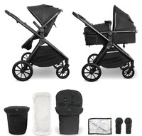 My Babiie MB220 2-in-1 Pramette Travel System - Black - Grade A