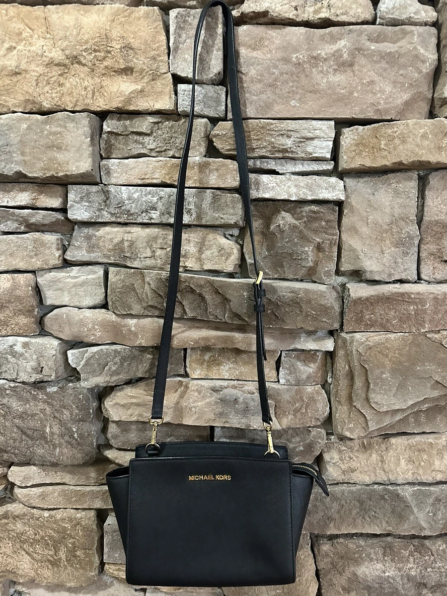 Michael Kors Black Selma Crossbody Bag Shoulder bag