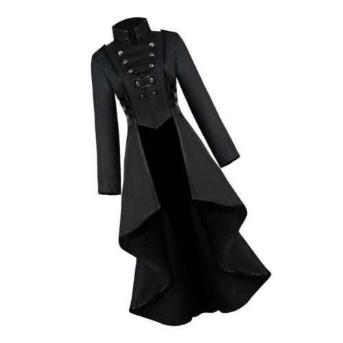 Damski gotycki płaszcz w stylu retro - Zdjęcie 1 z 7