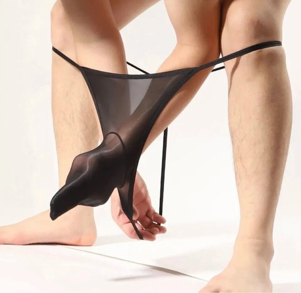 string herren tanga S-XL Nylon G-String Slip Penishülle Unterhose Unterwäsche - Bild 2 von 2