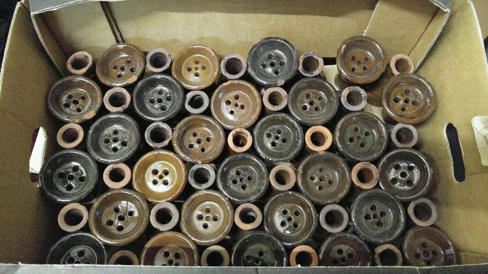 JOB LOT WHOLESALE KHALIL MAMOON SHISHA HOOKAH MEDIUM CLAY POT BOWL EGYPTIAN HEAD - Image 2 of 4