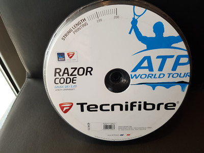 Tecnifibre Razor Code Carbon black 1.20mm  200m  Tennissaite ATP-Tour