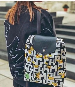 longchamp pikachu backpack