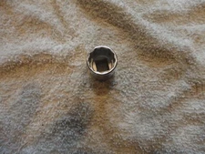 Snap On Tools NEW  3/8 DRIVE  16 MM SHALLOW 12 POINT SOCKET FM16 CHROME