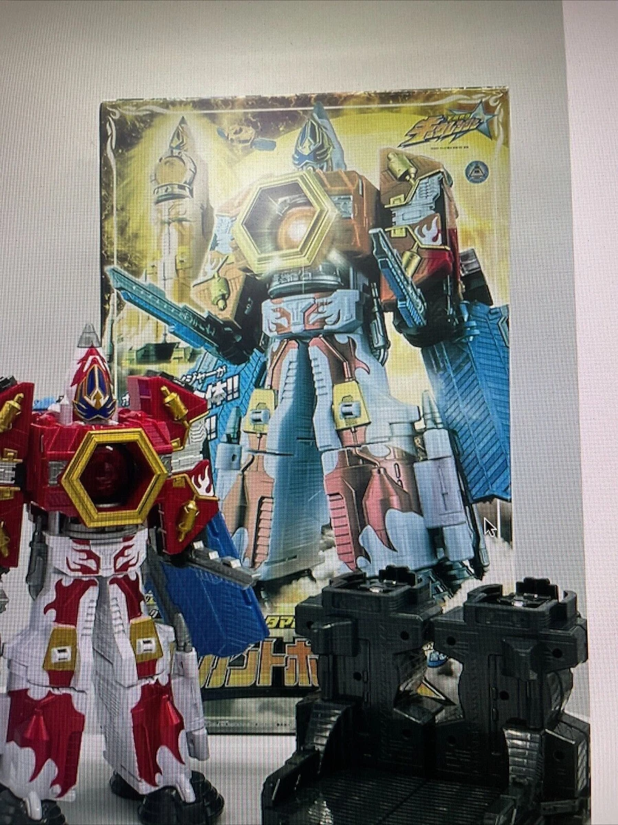 Mainan power best sale rangers megazord