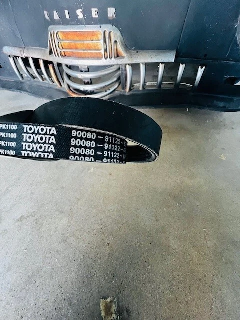 (1) Cinturón en V genuino Toyota (90080-91122-83) PARA AIRE ACONDICIONADO PARA CAMRY Y SOLARA Foto 2 de 3