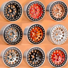 1.9'' Beadlock Aluminum Wheel Rim For 1:10 RC Axial SCX10 90046 D90 Traxxas TRX4
