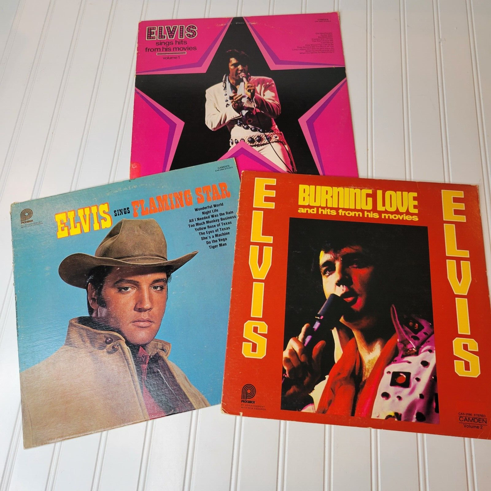 ELVIS MUSIC ON VINYL MOV