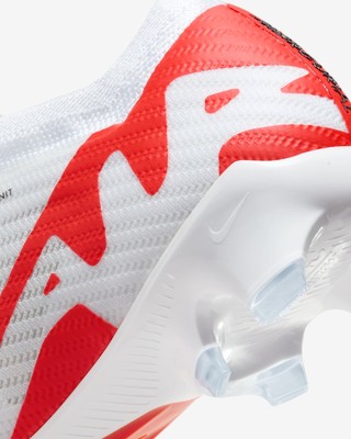 Nike Men Mercurial Zoom Vapor 15 Elite FG Cleat White Red Sz  display picture 1