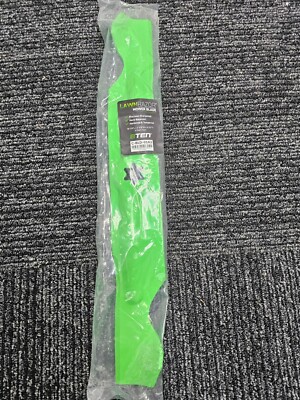 (QTY3) 8Ten Lawn Razor C-BLD-0163 Hi Lift Blades 17-1/2'' Green For 50'' MTD 04053