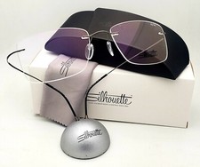 SILHOUETTE Rimless Eyeglasses TITAN MINIMAL ART MUST 5515 CQ 6560 Fossil Frames