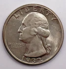 1932 Washington Quarter AU++ - 25005