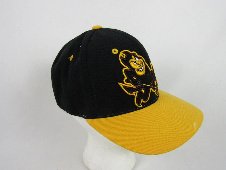 Vintage Arizona State Sun Devils Snapback Cap-Zephyr-Black/Gold/Maroon-GUC - Image 2 of 4