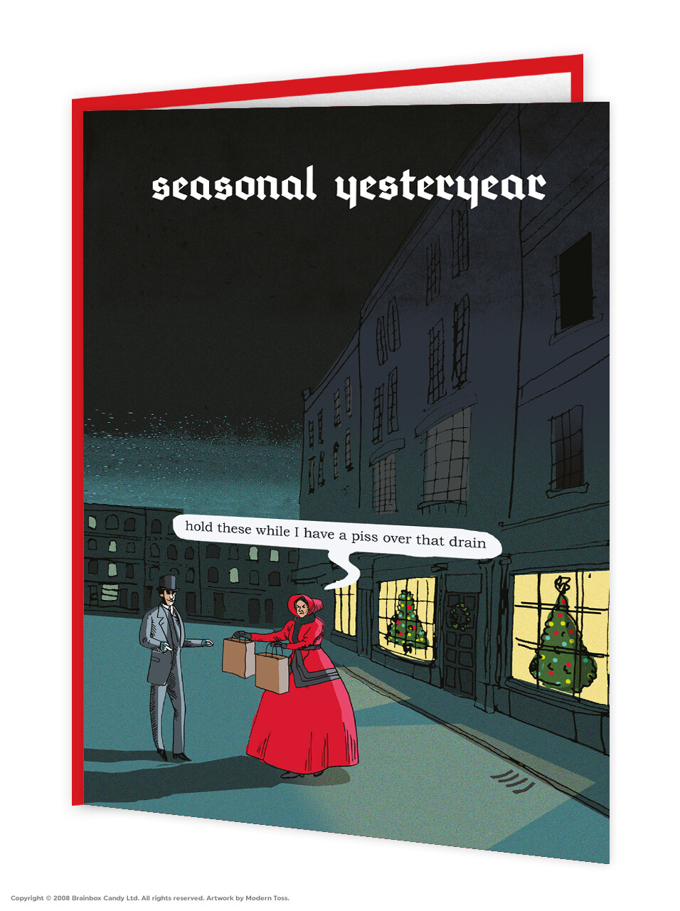 Modern Toss Christmas Cards Funny RUDE Hilarious Humour Cheeky Cartoon Comedy