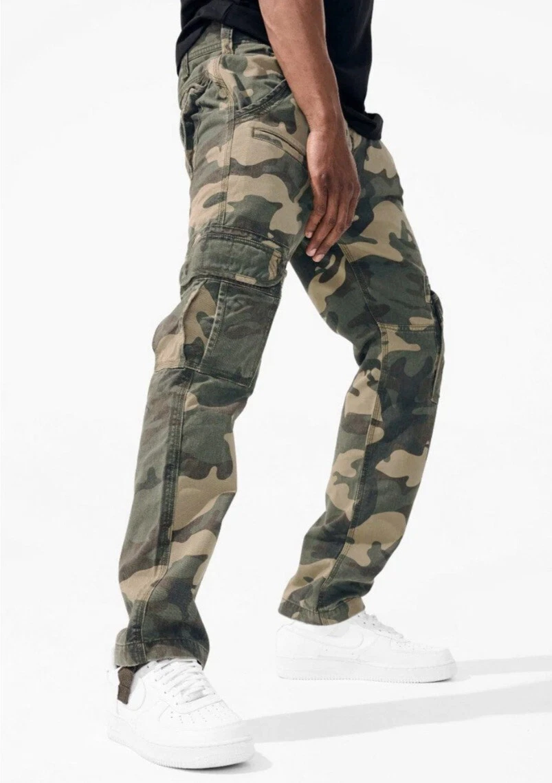 Jordan Craig Xavier OG Camo (Woodland) Tapered Cargo Pants -SIZE 32 x 32
