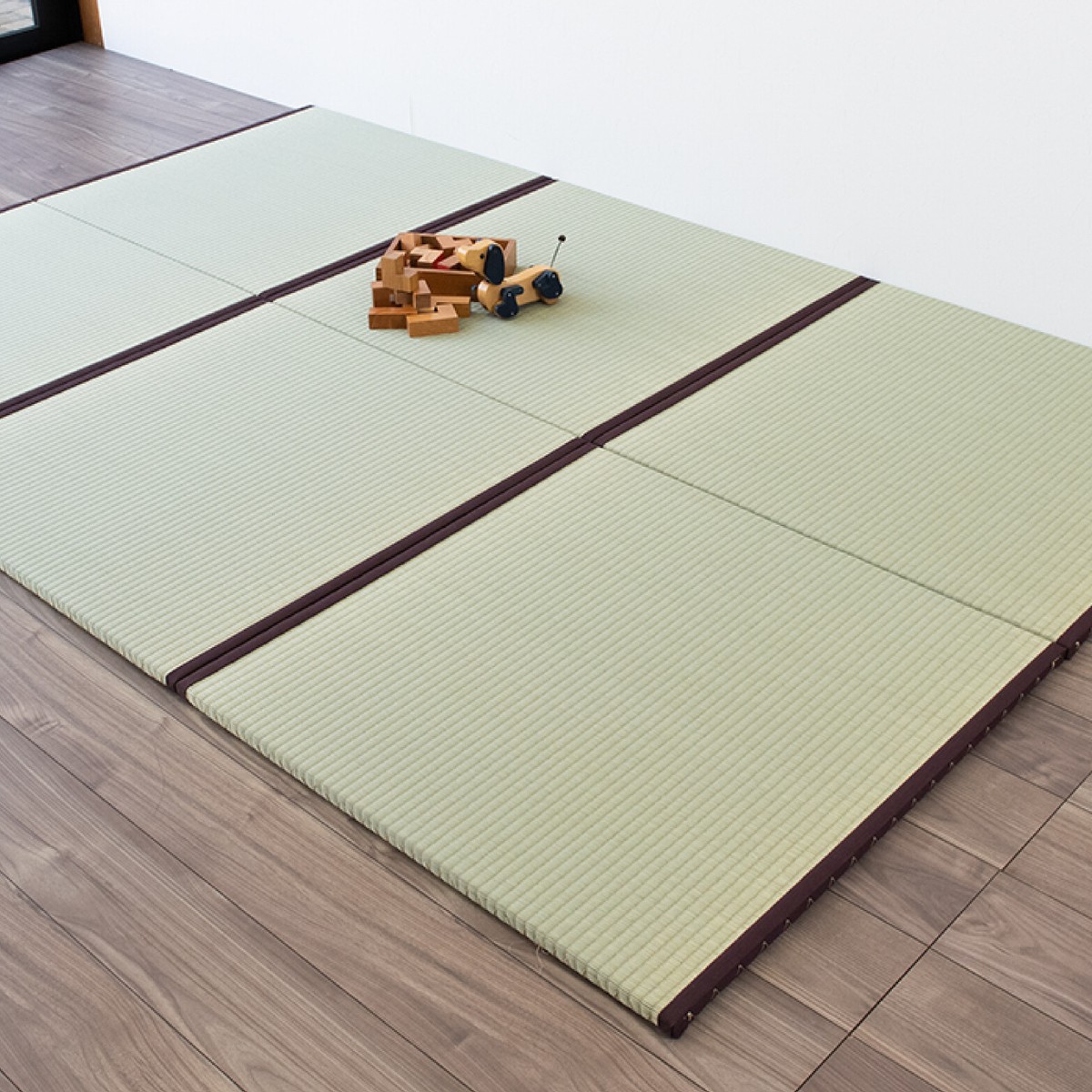 KOUHIN Japanese rush grass Tatami Mat Square Igusa Area Rug Carpet 