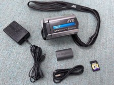  Read JVC Everio 30GB Hard Disk Digital Camcorder GZ-MG155U  AC adapter TESTED