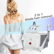 Portable Nd yag Pico Laser Tattoo Removal 808nm Diode Laser Hair Removal Machine