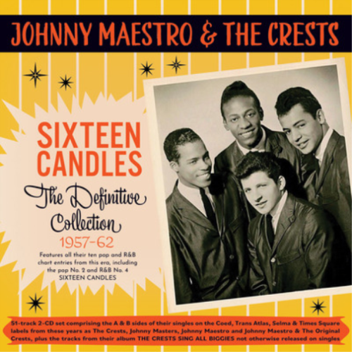 Johnny Maestro & Th Sixteen Candles: The Definitive Collection (CD) (UK IMPORT) - Picture 1 of 1