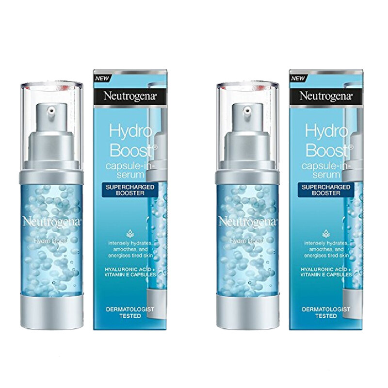 Neutrogena Hydro Boost Siero Capsule Anti-Rughe | Bundle 2x30ml Glow