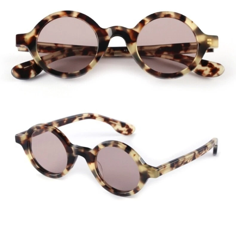 BETSION Neu Vintage kleine runde Sonnenbrille Uv400 für Damen Herren Brille