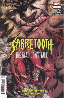 Sabretooth The Dead Dont Talk Nr 1 Neuware Marvel 2024 new