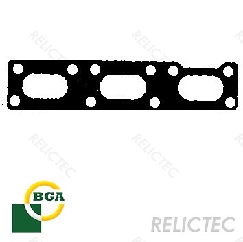 Junta colector de escape Vauxhall Opel: CARLTON Mk III 3,OMEGA A, SENENATOR B 850614 - Imagen 1 de 2