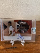 2022 Topps Clearly Authentic Generation Now Auto Triston McKenzie GNA-MCK