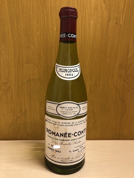 DRC 1982 ROMANEE-CONTI EMPTY BOTTLE | eBay DRC 1982 ROMANEE-CONTI EMPTY BOTTLE | eBay