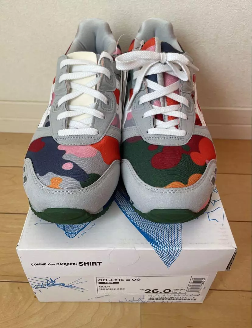 Asics gel lyte 3 comme des garçons sale
