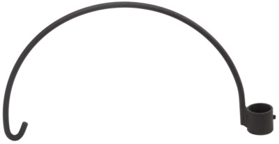 Shepherd's Hook hanger for EZ Anchor pole support system easy garden install
