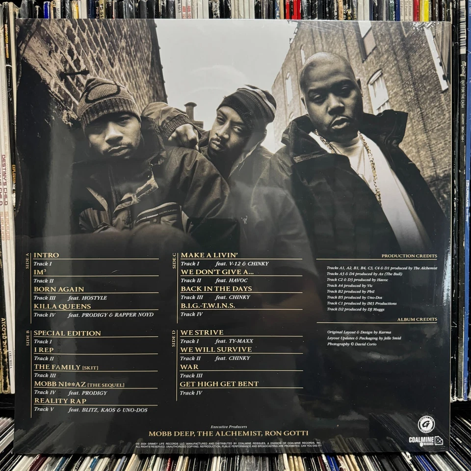 INFAMOUS MOBB - SPECIAL EDITION (VINYL 2LP) 2002 / 2024!! MOBB DEEP + ALCHEMIST - Image 3 of 3
