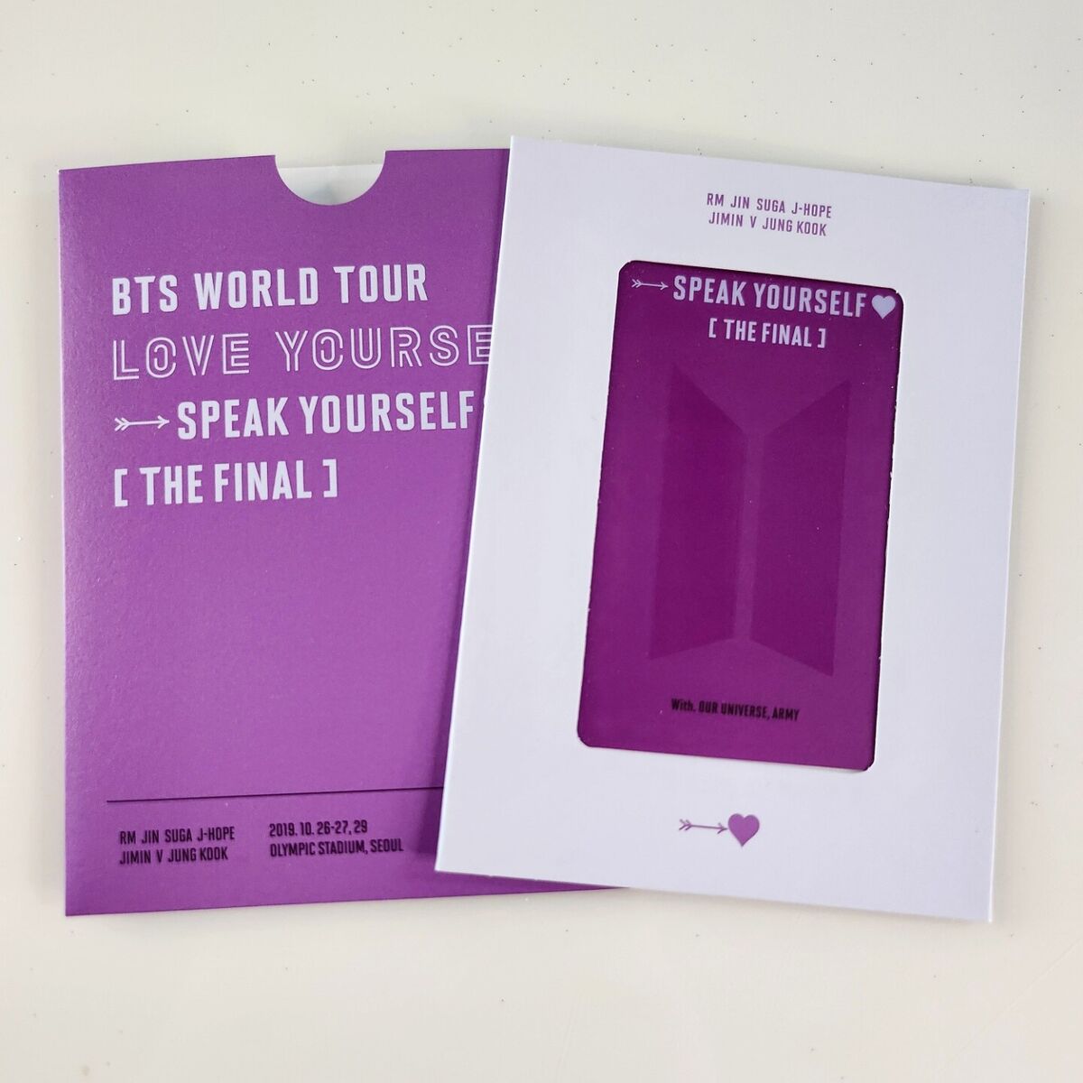 BTS-World Tour 'LOVE YOURSELF : SPEAK YOURSELF' [THE FINAL BTS-World Tour 'LOVE YOURSELF : SPEAK YOURSELF' [THE FINAL