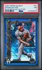 147400075 Shohei Ohtani 2025 Topps Holiday #H1 Blue Metallic Glitter PSA 7