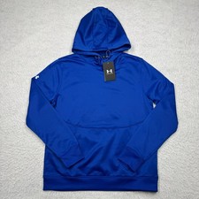Under Armour Storm Fleece Pullover Hoodie Blue 1370425-400 Women's Size Small
