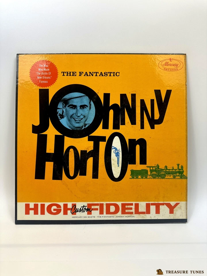 Johnny Horton - The Fantastic Johnny Horton Vinyl LP (MG 20478) - Image 2 of 4