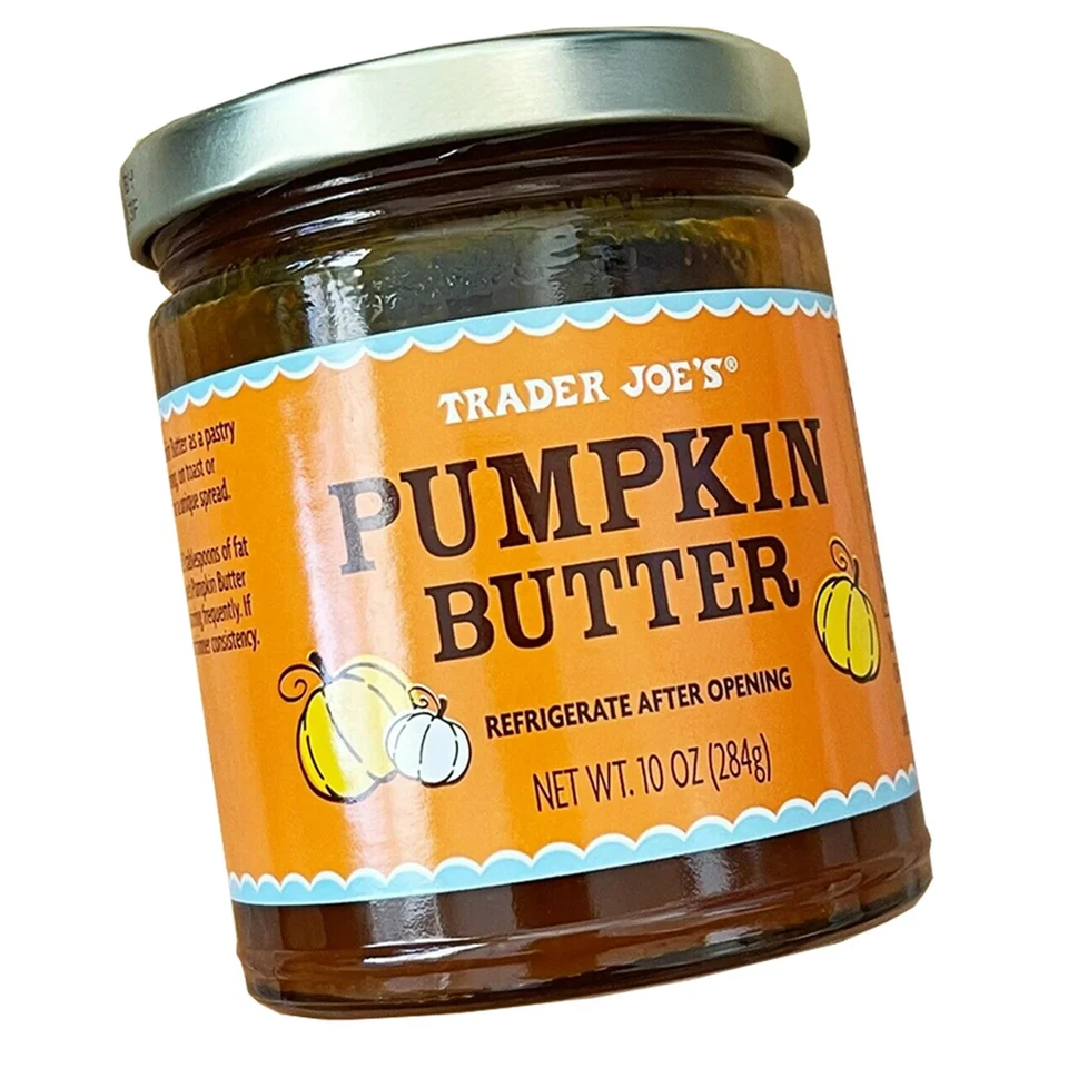 2 банки тыквенного масла Trader Joe's 10 унций (284 г) каждая - Изображение 2 из 3