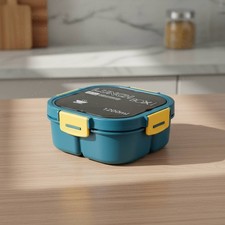 Japanische Lunchbox Auslaufsicher Bento-Box mit F&auml;chern Getrennte F&auml;cher